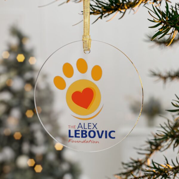 Alex Lebovic Foundation Acrylic Ornament - Image 3