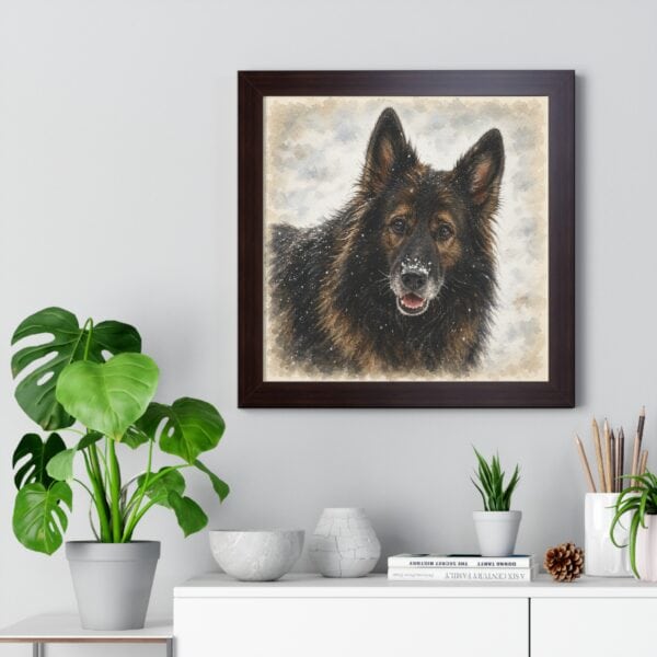 Dakota –The Great Dog Pack Framed Art Print - Image 2