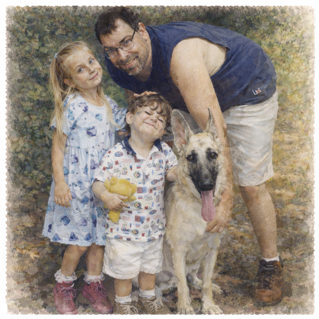 Buster and the family