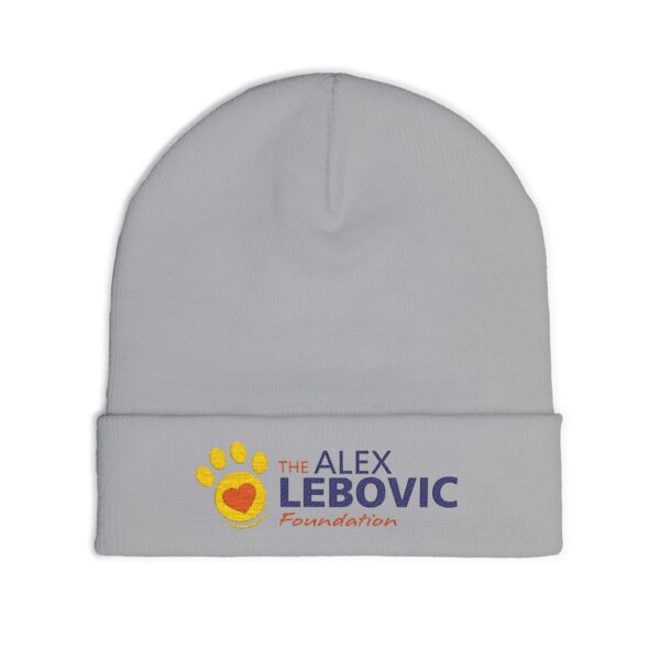 Alex Lebovic Foundation Knit Beanie — Embroidered Logo - Image 2