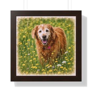 Roxy –The Great Dog Pack Framed Art Print