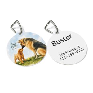 The Great Dog Pack Personalized ID Tag — Love. Loyalty. Legacy.