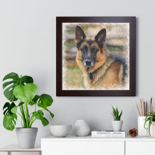 Blitz — The Great Dog Pack Framed Art Print - Image 2