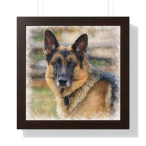 Blitz — The Great Dog Pack Framed Art Print