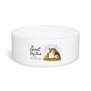 The Great Dog Pack Pet Bowl — Love. Loyalty. Legacy.