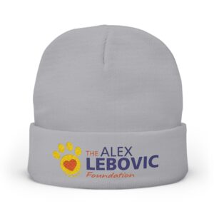 Alex Lebovic Foundation Knit Beanie — Embroidered Logo