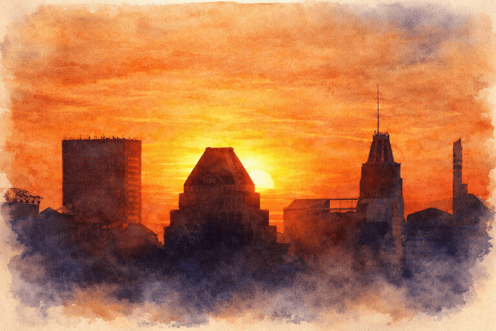 Baltimore sunset