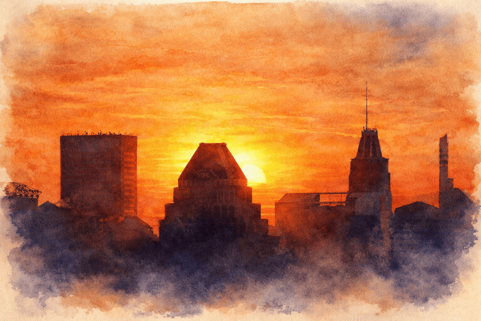Baltimore sunset