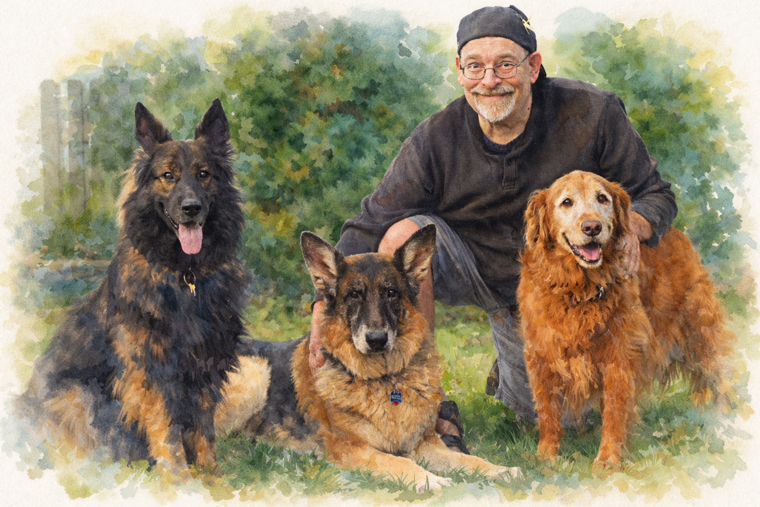 Dakota, Blitz, Roxy, Mitch