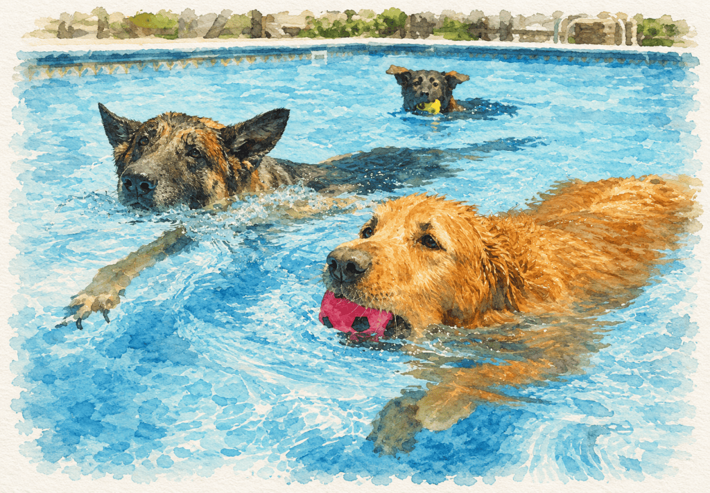 The Pack in the Pool