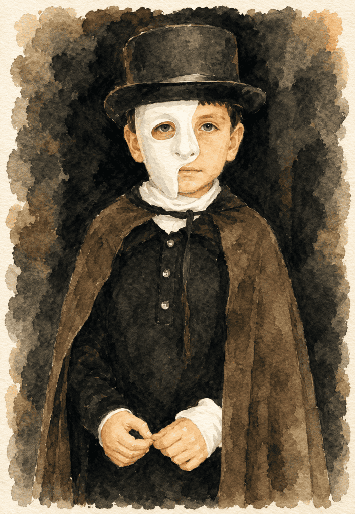 Jake as the Phantom of the Opera