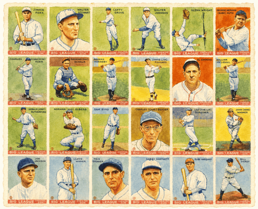 1933 Goudey Baseball Cards