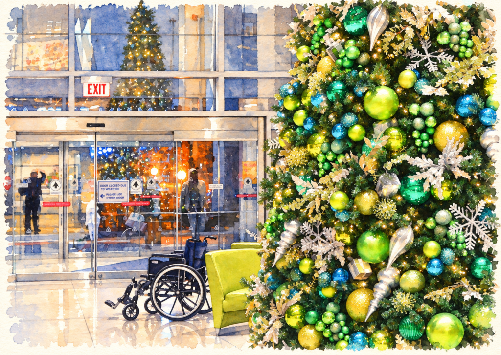 Christmas at Johns Hopkins Hospital